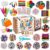 A&R CO. 3000+ Pcs Arts and Crafts Supplies & Materials for Kids – Ultimate Bulk Craft Kit for Boys & Girls with 99 Activities Book for Ages 3-5, 4-6, 6-8, 8-12