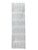 Arctic White 24 Pocket Clear Window Over Door Shoe Storage Organizer, Breathable Non-Woven Hanging Shoe Caddy, Space Saving Wall & Closet Door Footwear Holder for Sneakers