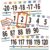 AREOK Number Line for Classroom Wall 1-120, -20 Boho Math Classroom Decor