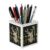 ARKSKSXY Hunting Deer Block Pencil Pen Holder