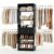 Armocity Wood Closet Organizer System – 4FT-9FT Expandable Wardrobe Closet with Drawer & 4 Hanging Rods, Heavy Duty Walk-in Closet 1000Lbs for Bedroom Walk-in Closet, Black