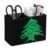 Arms of Lebanon Desk Organizer PU Leather Caddy Holder