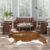 AROGAN Faux Cow Print Rug Large (4ft x 3ft) – Cow Print Area Rug with No-Slip Backing, Large Animal Skin Rugs for Living Room, Offfice, Room Decor, Brown