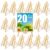 AROIC Wood Easels, Easel Stand for Painting Canvases, Art, and Crafts. (11.8 inch, 20 Pack), Tripod, Painting Party Easel, Kids Student Table School Desktop, Portable Canvas Photo Picture Sign Holder.