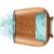 Aromatherapy Diffuser for Home, 1-in-1 Essential Oil Diffuser & Himalayan Salt Lamp, 200ml Cool Mist Aromatherapy Diffuser, 9-Color LED, Auto Off, Bedroom Office Yoga (Blue Light)