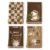 Arquiel Vintage Coffee Tea Towels, 100% Cotton Kitchen Towel, Set of 4