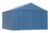 Arrow Shed Elite 12′ x 12′ Tall Outdoor Steel Storage Shed with High Gable and Lockable Doors Storage Building, Blue Grey