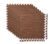 Art3d 48 Sq.Ft Eva Puzzle Exercise Mats, 24″x24″ x 1/2″ Thick Foam Interlocking Tiles for Flooring, Workout, Gym Equipments, Pack of 12, Dark Walnut