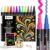 Artecho 12 Colors Liquid Chalk Markers with 6mm Reversible Tip Pens