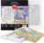 ARTEZA Adult Coloring Book, Ocean Illustrations, 30 Sheets, 12.1×13.5 Inches DIY Coloring Pages Fold into 8×8 Inches Frames, 215 lb Paper