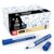 ARTEZA Dry Erase Markers, Bulk Pack of 36 Blue Whiteboard Markers with Chisel Tip, Low-Odor, Quick-Drying Ink for Office, Meeting Rooms & Home Use