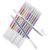ARTIBETTER 12pcs Glitter Gel Pens Bulk Set Smooth Writing Colorful Ink Pens with Easy to Replace Plastic Bodies for Scrapbooking Doodling and Coloring