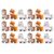 Artibetter 150pcs Kawaii Horse Erasers: Cute Animal Themed Mini Erasers – Classroom Activities Reward Toys – Party Bag Fillers – Preschool Back to School Gifts