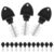 ARTIBETTER 15pcs Beer Faucet Tap Plug Brush Set with Stainless Steel Handle and Nylon Bristles Sturdy Draft Faucet Cleaning Tool for Beer Tap for Home Bar and Party Use