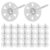 Artibetter 1 Set Foam Board Fasteners: 1.4″ Insulation Fixing Washers with Screws for Rigid Foam Boards, Tile Backer, and Plasterboard, Metal Washers for Secure Installation