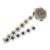 Artibetter Black Rhinestone Craft Ribbon with Hot Melt Adhesive, Safe and Free to Cut Decorative Diamond Belt for DIY Crafts and Clothes Embellishment