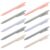 ARTIBETTER Retractable Ballpoint Pens Quick Access 10pcs with 0.5mm Black, Smooth Writing Pens with Clip, Plastic and Metal Material for School and Business Use