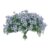 Artificial Flower Bouquet Set 16 Bundles Lifelike Violets Plastic Plants