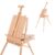 Artkey Beechwood French Easel with Sketch Box & Storage Drawer, Portable Folding Tripod Field Easel for Plein Air Painting, Adjustable Height up to 71″, Holds Canvas up to 34″, Natural Wood