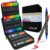 ARTNOVA Acrylic Paint Markers 60 Colors with Bag（ Brush Tip and Fine Tip ）