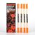 ARTWARD Orange Acrylic Paint Markers 4 Pack, Dual Tip Brush & Fine Acrylic Paint Pens, for Rock, Wood, Glass, Canvas, Ceramic, Metal, Fabric
