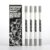 ARTWARD Silver Acrylic Paint Markers 4 Pack, Dual Tip Brush & Fine Acrylic Paint Pens, for Rock, Wood, Glass, Canvas, Ceramic, Metal, Fabric