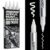 ARTWARD Solid White Acrylic Paint Markers 4 Pack, Dual Tip 0.7mm & 3mm