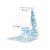AsAlways Bling Rhinestone Cell Phone Stand for Desk Adjustable Foldable Aluminum Phone Holder with Anti-Slip Base and Convenient Charging Port, Fits All Smart Phones