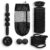 ASA Techmed Foam Roller for Exercise 5 Piece Back Roller and Physical Therapy Equipment Kit for Muscle Recovery, Mobility Training, Pain Relief and Athletes