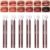 Aseawave 6 Colors Matte Lip Liner Pencils Set, Waterproof Long Lasting Creamy Lip Liners, No Feathering, Smooth Glide Non-Feathering Defined Lip Liner for Daily Makeup