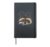 Asexual Flag Raccoon Pride Month LGBTQ Ally LGBT Animal Hardcover Journal, Black