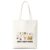 A Silly Goose Canvas Tote Bag for Women, Large Capacity Shoulder Handbag