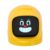 Asixxsix Car Dashboard Emotional Companion Robot, 52 Expressions (Yellow)