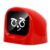 Asixxsix Smart Car Dashboard Robot 70+ Dynamic Expressions with Speaker (Red)