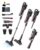 ASKGIFT Cordless Stick Vacuum Cleaner, 80000 RPM Powerful Suction, 6-in-1 Lightweight Vacuum Cleaning with HEPA Filter, 50-Min Runtime, LED Lights, Rechargeable Battery, Carpet, Hard Floor, Pet Hair