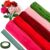 ASTARON 521 Pcs Pipe Cleaners Craft Set, 5 Colors Pipe Cleaners Bulk Pastel Chenille Stems for Craft Pipe Cleaner Flowers Making Kit with Floral Wires, Gardening Tape (Red Pink Series)