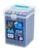 ASTRAPEN Double-Sided Art Markers, Square, 36 Colors (30 Standard + 6 Pastel), Brush Tip & Super Fine 0.5 mm