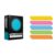 Astrobrights Mega Collection Bright Blue Colored Paper, 625 Sheets (91621) + 5-Color Sentence Strips, 100 Count (91992)
