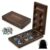 ASTROLIN Wooden Mancala Board Game, Foldable Board with Magnetic Closure