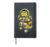 Astronaut Dinosaur T Rex Rocket Astronomy Paleontology Kids Hardcover Journal, Black