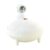 Astronaut Humidifier, 290 ml Mini Bedroom Humidifier with Sunset Lamp, 1200mAh Battery, 4 H Timer, Quiet Adjustable Mist for Desktop, White, 5.6 x 5.5 in / 14.2 x 13.95 cm