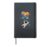 Astronaut with Planet Balloons Solar Galaxy System STEM Hardcover Journal, Black