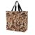 ASUOEFR Brown Cow Print Pattern Tote Bag Grocery Bags Shopping Bags