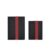 ASWRTYJO A5 Splicing Contrasting Color Notebook Three Fold Loose Leaf Business Gift(14 * 18cm)