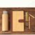 ASWRTYJO Business Notebook Chinese Wooden Bookmark Insulation Cup Gift Box Set