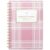 AT-A-GLANCE Planner 2026-2027 Weekly & Monthly Academic 12-Month July-June, 5-1/2″ x 8-1/2″, Front Cover Pocket, Simplified by Emily Ley, Oversized Plaid (EL51-201A) (Pack of 12)