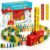 Atlasonix Domino Train | Domino Train for Kids | Dominos for Kids – Automatic Domino Laying Toy Set (300, 220,160 Blocks) with Colorful Dominos – Montessori STEM Toy