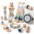 Atoylink Baby Musical Instruments Montessori Wooden Toys for Toddlers