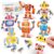 ATOYUS Wooden Robot Building Blocks Toys, STEM Montessori Preschool Toys for 3+ Year Old Toddlers, 35 Pcs Snap Together Take Apart Toy Playset for Kids Ages 3-5, Boys Girls Christmas Birthday Gifts