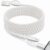 Atsidexa 4-in-1 Beaded Charging Cable, MFi Certified, Works with CarPlay, 6.6FT 60W Fast Charger Cord for iPhone 17/16/15/14/13/12/11, iPad, Samsung, Android and More (Pure Pearl)